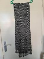 Sjaal winter zwart wit geruit, Ophalen of Verzenden, Zo goed als nieuw, Sjaal