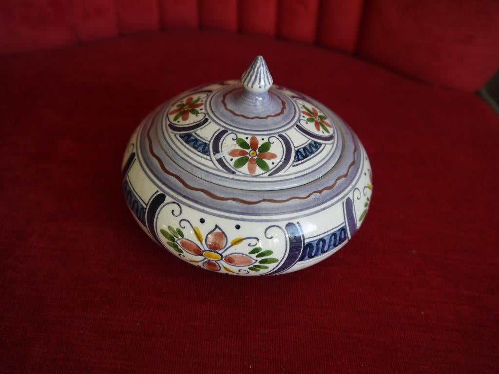 Bonbonniere Aurora workum aardewerk, Antiek en Kunst, Antiek | Keramiek en Aardewerk, Ophalen of Verzenden