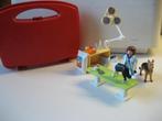 playmobil dierenarts praktijk in koffertje, Ophalen of Verzenden, Zo goed als nieuw