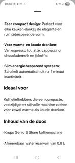 Dolce Gusto Limited Edition - Zo goed als nieuw!, Koffiemachine, Ophalen of Verzenden, Zo goed als nieuw, 1 kopje