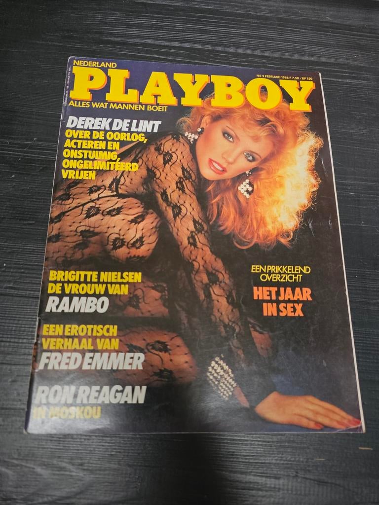 Playboy Nederland - Februari 1986, Ophalen of Verzenden