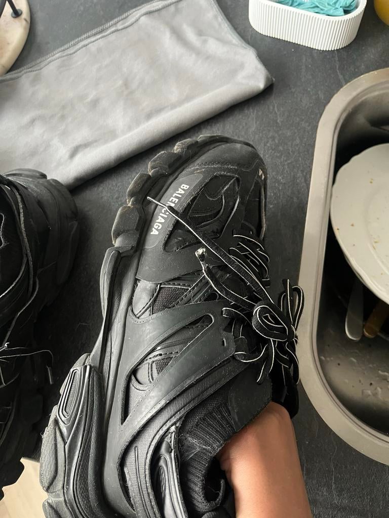 Balenciaga Track sneakers zwart, Ophalen, Zwart, Sneakers of Gympen, Zo goed als nieuw