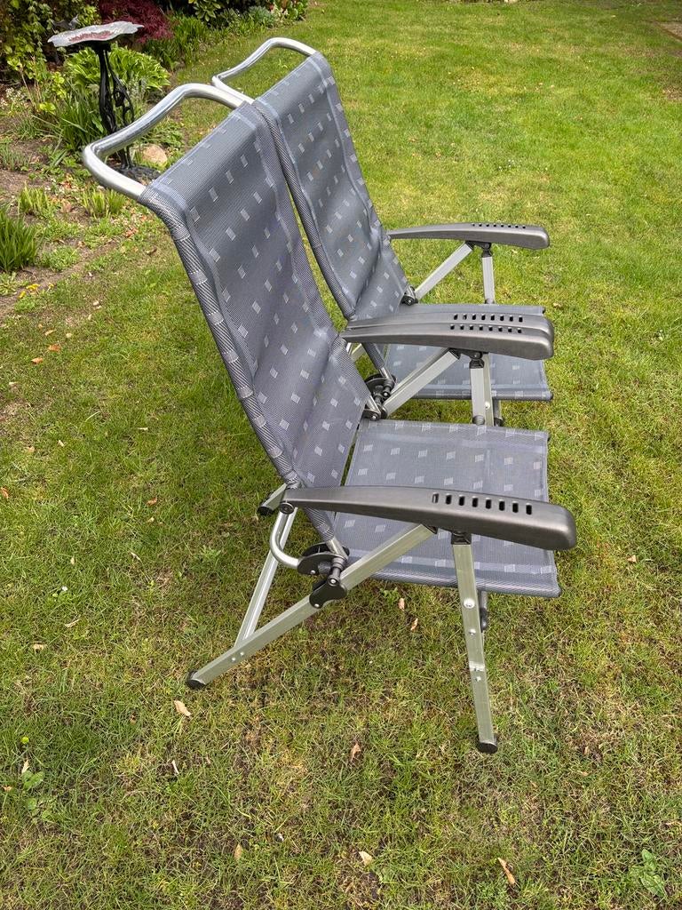 2x Dukdalf Limbo kampeerstoel – verstelbaar en comfortabel, Ophalen, Zo goed als nieuw, Campingstoel