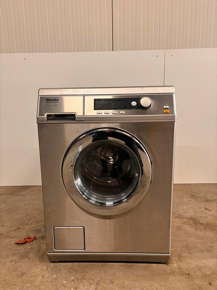 Miele Professional PW6065 DP Wasmachine uit 2014, Witgoed en Apparatuur, Wasmachines, Gebruikt, Voorlader, 10 kg of meer, 85 tot 90 cm