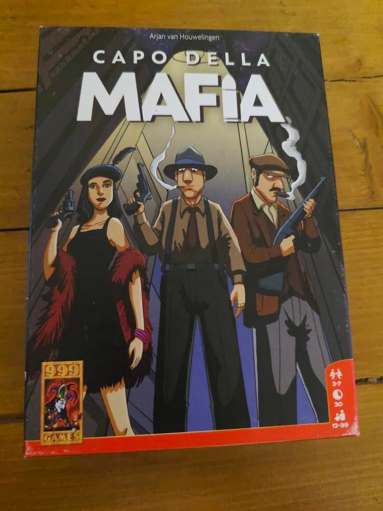 Capo Della Mafia - Bordspel, Hobby en Vrije tijd, Gezelschapsspellen | Bordspellen, Vijf spelers of meer, Ophalen of Verzenden