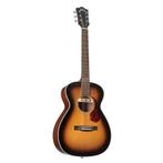 Guild M240E Troubadour (incl. tas) - Occasion, Ophalen of Verzenden, Zo goed als nieuw, Western- of Steelstringgitaar, Met (piezo-)element