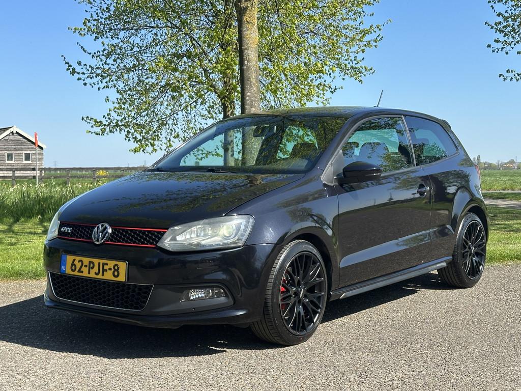 Volkswagen Polo 1.4 TSI GTI Dak * NL auto * Nette staat, Auto's, Euro 5, 4 cilinders, 179 pk, Zwart