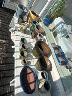 Bloempotten, Ophalen, Rond, Zo goed als nieuw, Aardewerk