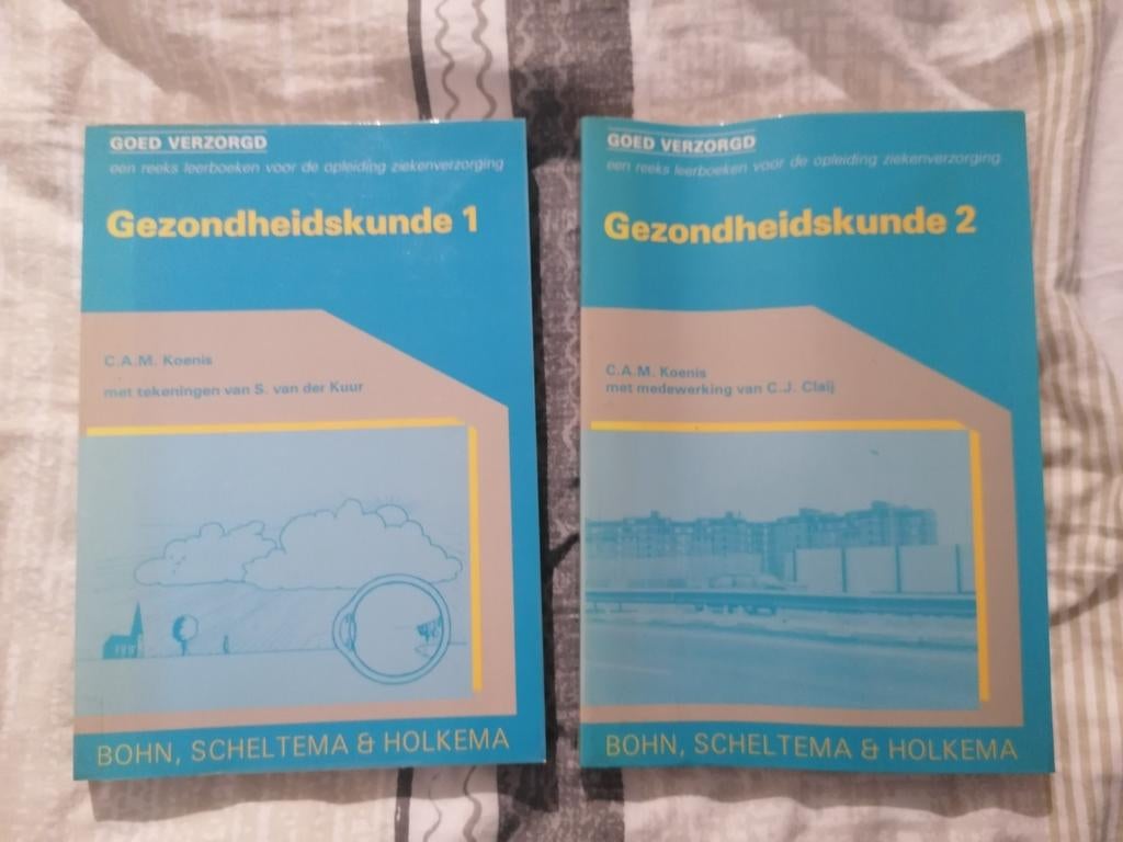 Gezondheidskunde 1 & 2 - Bohn, Scheltema & Holkema, Gelezen, C.A.M. Koenis, Ophalen of Verzenden, MBO