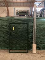 Enkele Dubbelstaafmatpoort Groen, Ophalen, Minder dan 100 cm, 100 tot 150 cm, Zo goed als nieuw