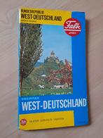 FALK WEGENKAART WEST DEUTSCHLAND schaal 1:650.000 duitstalig, Ophalen of Verzenden, Gelezen