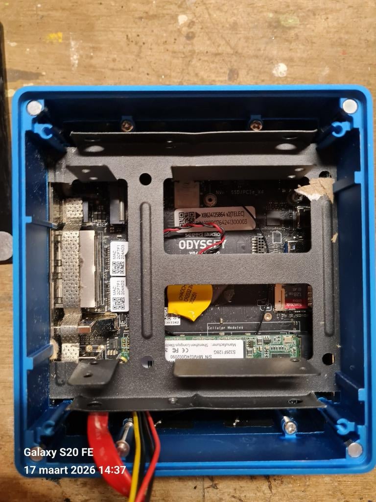 Seeedstudio ODYSSEY Blauwe Quad Core Celeron J4125 v2 Win11, Computers en Software, Processors, Ophalen of Verzenden, Gebruikt