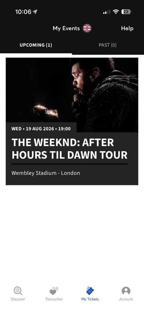 Tickets The Weeknd Tour 19 augustus wembley, Drie personen of meer