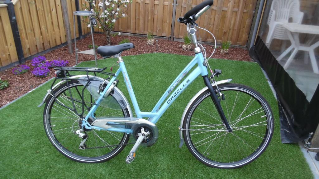 Gazelle Fuente, Fietsen en Brommers, Fietsen | Dames | Damesfietsen, Ophalen, Gebruikt, Versnellingen, 56 cm of meer