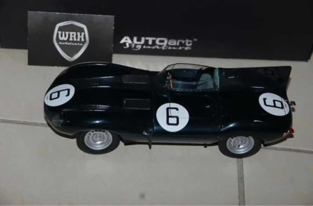 1:18 JAGUAR D TYPE #6 LEMANS WINNER Autoart 85586 in box WRH, Hobby en Vrije tijd, Modelauto's | 1:18, Verzenden, Zo goed als nieuw