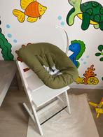 Olijfgroen hoes cover met dikke vulling voor Newborn stokke, Ophalen of Verzenden, Nieuw, Meegroeistoel, Stoelverkleiner