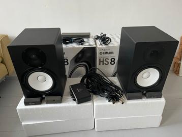 Yamaha HS8 Studio Monitoren Set + Interface beschikbaar voor biedingen