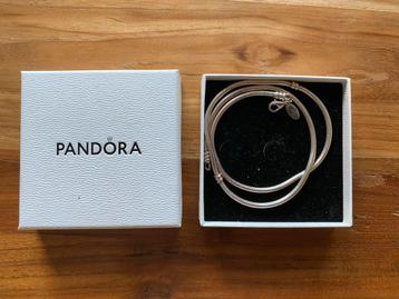 Pandora Zilveren Ketting lengte 49 cm beschikbaar voor biedingen