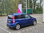 Fiat Panda 1.4 16V 100HP 2007 Blauw, Voorwielaandrijving, Zwart, Origineel Nederlands, Elektrische ramen