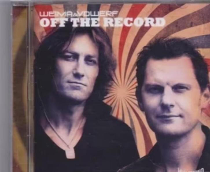 CD Weima & vd Werf – Off The Record , pop rock, Cd's en Dvd's, Cd's | Rock, Gebruikt, Poprock, Ophalen of Verzenden