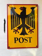 Geëmailleerd bord Deutsche Post, Antiek en Kunst, Antiek | Emaille, Ophalen