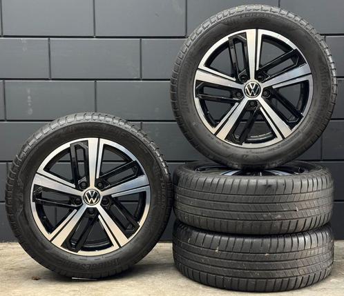 Originele 17 inch VW Caddy Colombo 5x112 ET49 Bridgestone, Auto-onderdelen, Banden en Velgen, Banden en Velgen, Zomerbanden, 17 inch