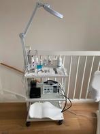 Pedicure werktafel trolley instrumententafel, Ophalen, Zo goed als nieuw, Hand- en Voetverzorging