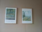 Posters in lijsten - Claude Monet & Van Gogh, Ophalen of Verzenden