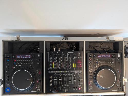 Reloop DJ set 2x RMP 3a 1x RMX-40 DSP incl flightcase, Muziek en Instrumenten, Dj-sets en Draaitafels, Gebruikt, Dj-set, Reloop