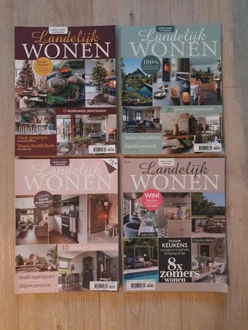 Landelijk Wonen, tijdschriften, 2024, 2023, 2022 en 2021 beschikbaar voor biedingen