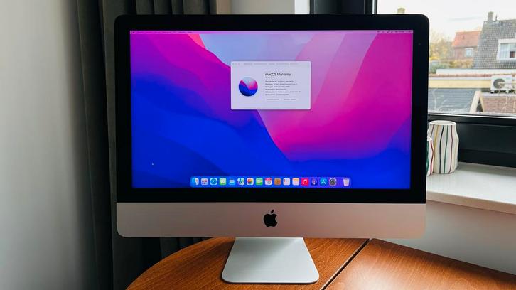 Apple iMac 21.5" 4K (Late 2015) - Zeer Nette Staat!, Computers en Software, Apple Desktops, Zo goed als nieuw, iMac, HDD, 3 tot 4 Ghz