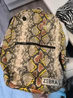 Zebra rugtas, Sieraden, Tassen en Uiterlijk, Tassen | Rugtassen, Ophalen of Verzenden, Zo goed als nieuw, 25 tot 40 cm