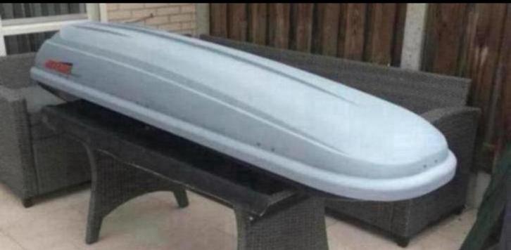 Jetbag Apollo 500 ruime Dakkoffer/Skibox te huur i.z.g.st., Auto diversen, Dakkoffers, Zo goed als nieuw, Ophalen of Verzenden