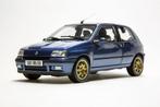 1:18 Renault Clio Williams – 1993 – Blauw, Hobby en Vrije tijd, Modelauto's | 1:18, Ophalen of Verzenden