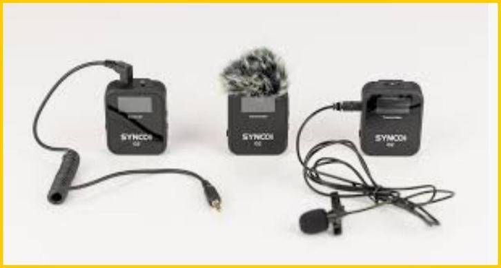 Synco lavelier microfoon, Hobby en Vrije tijd, Elektronica-componenten, Zo goed als nieuw, Ophalen of Verzenden