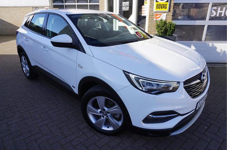 Opel Grandland X 1.6 Turbo Hybrid Elegance Automaat, Auto's, Opel, Bedrijf, Te koop, Grandland X, ABS, Achteruitrijcamera, Airbags