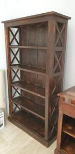 Antique wooden bookshelf, Ophalen of Verzenden, Zo goed als nieuw
