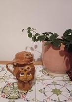 Vintage Keramische Mok met Deksel, Ophalen of Verzenden, Zo goed als nieuw