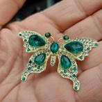 hele mooie luxe vlinder broche, Sieraden, Tassen en Uiterlijk, Broches, Overige materialen, 4 tot 7 cm, Verzenden, Nieuw