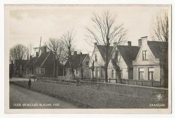 Zaandam - Oude geveltjes Blauwe Pad - Fotokaart beschikbaar voor biedingen