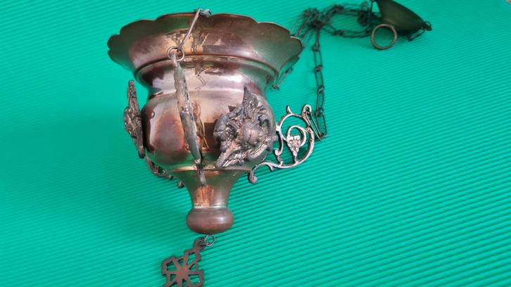 Antiek Wijwaterbakje, Antiek en Kunst, Antiek | Religie, Ophalen of Verzenden