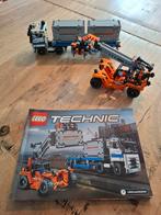 Lego Technic 42062 Container Transport, Kinderen en Baby's, Speelgoed | Duplo en Lego, Ophalen, Zo goed als nieuw, Complete set