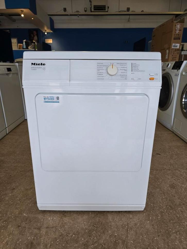 Miele T 8303 Softcare afvoerdroger | 6 kilo | Gratis thuis ✅, Witgoed en Apparatuur, Wasdrogers, Zo goed als nieuw, Luchtafvoer