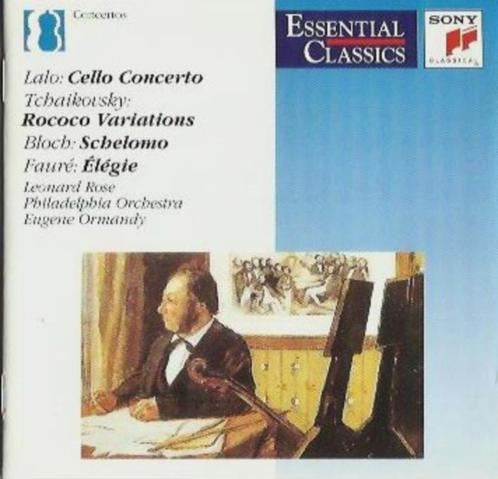 Lalo-Cello Concerto/Bloch-Schelomo-L.Rose/Ormandy/PhilOrches, Cd's en Dvd's, Cd's | Klassiek, Zo goed als nieuw, Orkest of Ballet