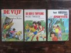 Enid Blyton 3 xdolle tweeling/de Vijf/Kasteel van avontuur, Ophalen of Verzenden, Gelezen