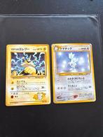 Twee Japanse Pokémon kaarten: Electabuzz & Togetic, Ophalen, Gebruikt, Losse kaart