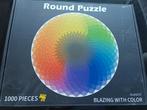 Mooie regenboog puzzel, rond (999 stukjes), Ophalen, Zo goed als nieuw