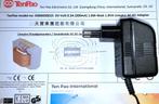 Ten Pao G060030D25 6V 0.3A 0.5A 1.8W Adapter Oplader Charger, Ophalen of Verzenden, Zo goed als nieuw