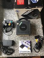 Game cube, Spelcomputers en Games, Gebruikt, Zwart, Ophalen of Verzenden, Met geheugenkaart