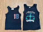 2 hemden/singlets donkerblauw jongen maat 98/104, Kinderen en Baby's, Kinderkleding | Maat 98, Ophalen of Verzenden, Gebruikt